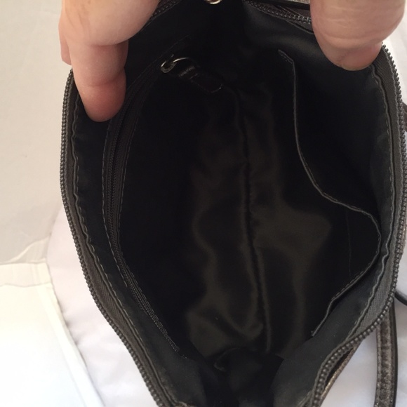 Coach Silver Metallic Iridescent Purse - Picture 3 of 7